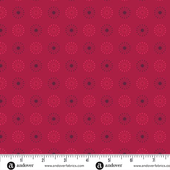 Petunia Atoms A-1394-R • 40 by Giucy Giuce