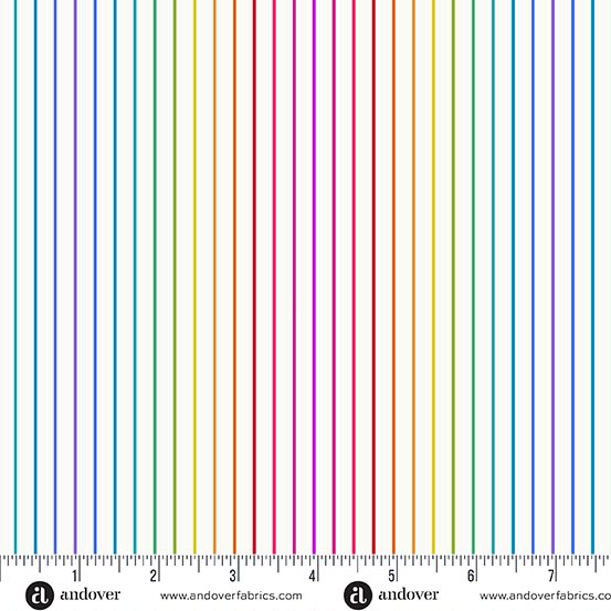 Color Wheel - A 1147 L Day Spectrum Stripe • Alison Glass