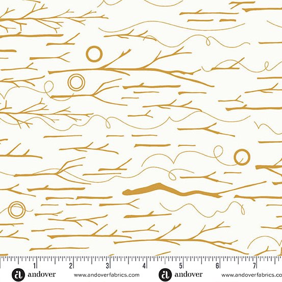 Yarrow Sticks and Twine A-1555-N • Sun Print Whisper