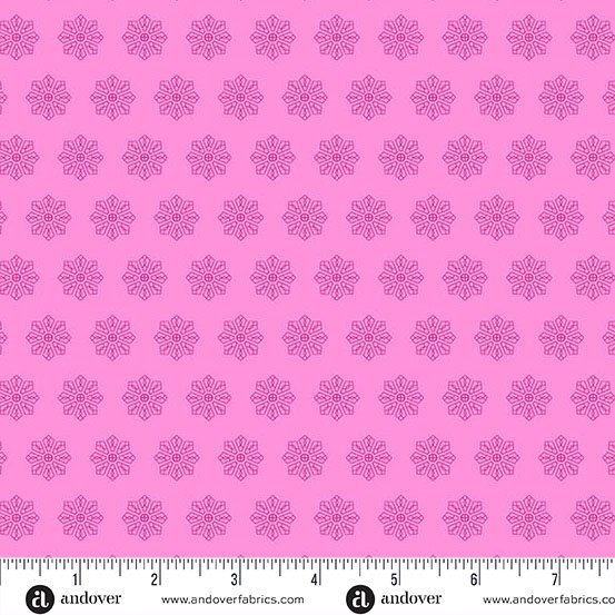 Pink Tiled Dresden A-1568-E • Petals & Stitches