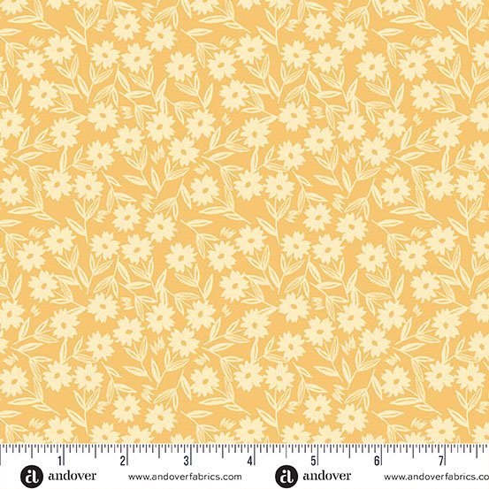 Golden Yellow Sunshine Blooms A-1569-Y • Petals & Stitches