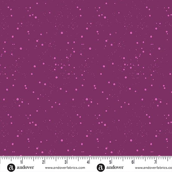 Plum Tinted Dots A-1571-P • Petals & Stitches