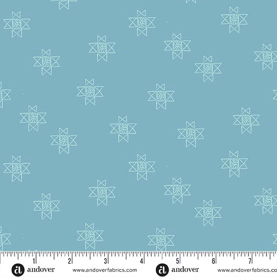 Sapphire Ohio Star A-1572-B • Petals & Stitches