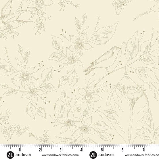 Sewing Bird - Sand A-1602-L • Sewing Bird