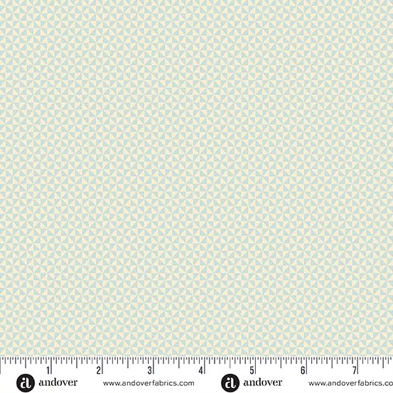 Half Square Triangle - Ice A-1609-L • Sewing Bird