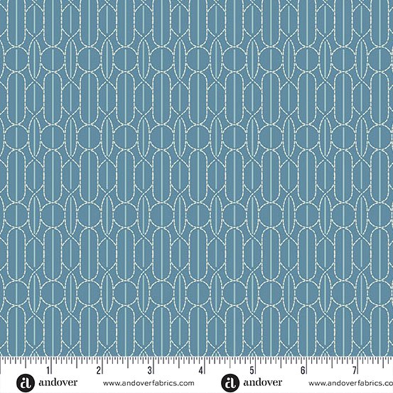 Pin Tuck - Deep Indigo A-1614-B • Sewing Bird