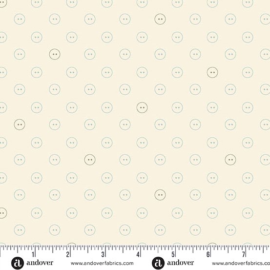 Buttons - Starched A-1617-L • Sewing Bird