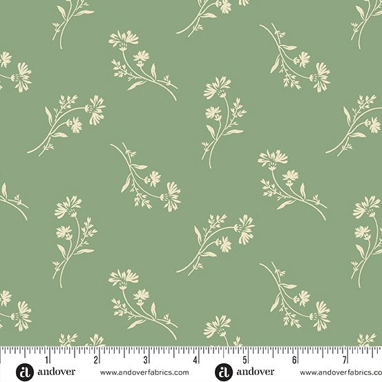 Sewing Basket - A949-G Jade-Petunia • Laundry Basket Quilts