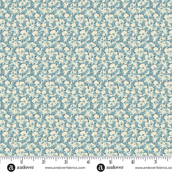 Sewing Basket - A951B Turquiose-Aster • Laundry Basket Quilts