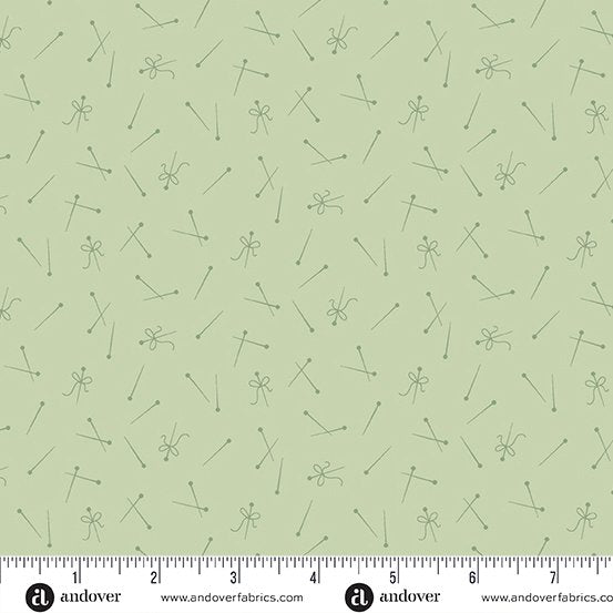 Sewing Basket - A952G Jade- Pin Up • Laundry Basket Quilts