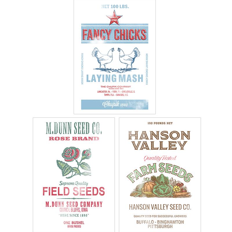 Farm And Garden Towel - Set of 3 FS • Moda