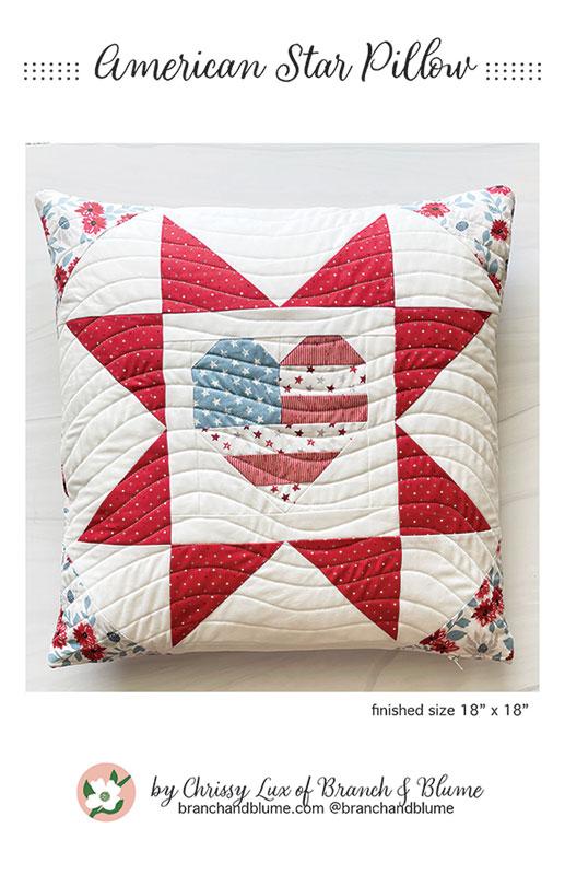 American Star Pillow by Branch & Blume