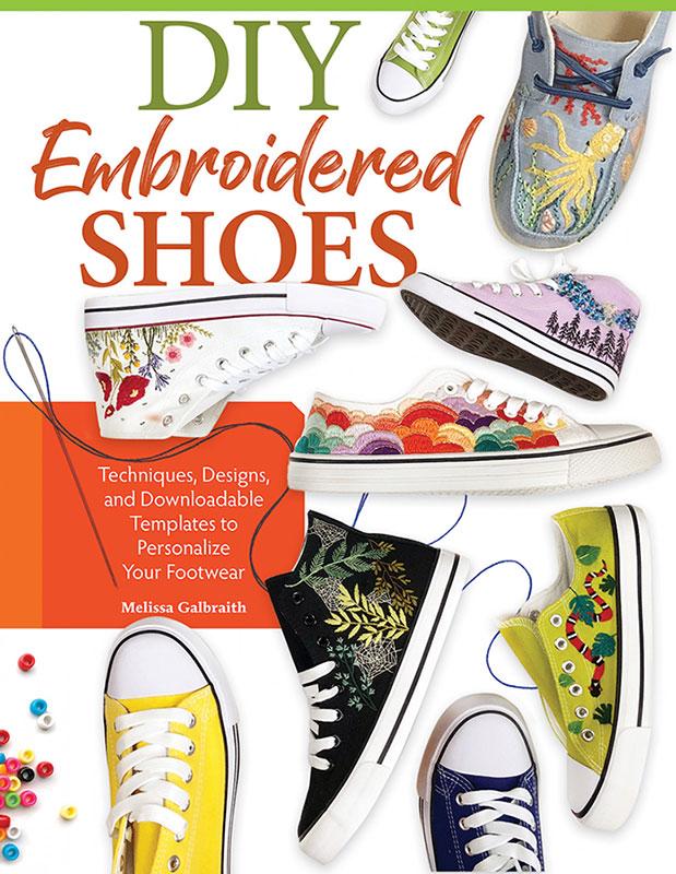 DIY Embroidered Shoes - LAN 987
