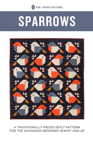 Sparrows Quilt Pattern by Pen & Paper