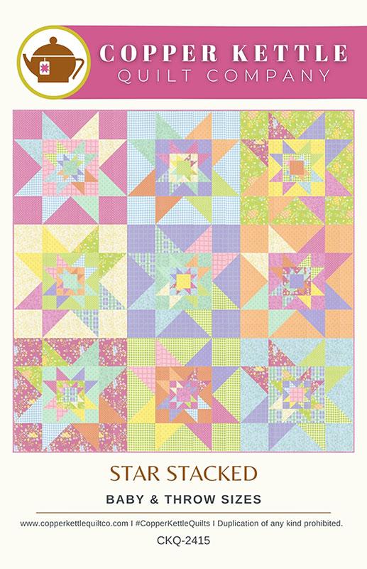 Star Stacked - G CKQ 2415 • Copper Kettle Quilt Co