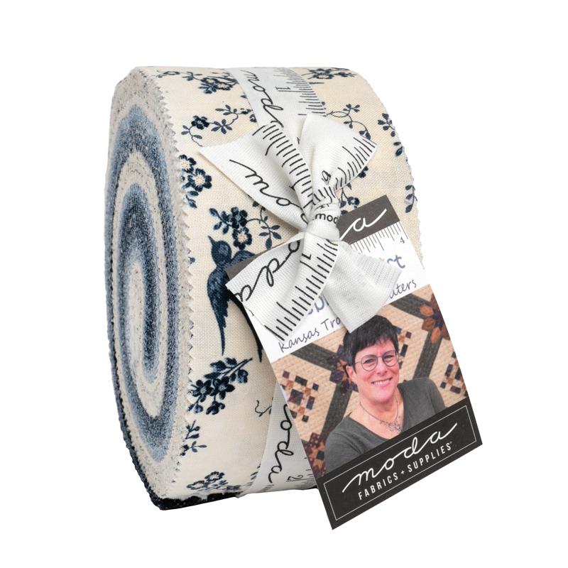 Bluebirds Nest • Jelly Roll® 9800JR - Kansas Troubles Quilters