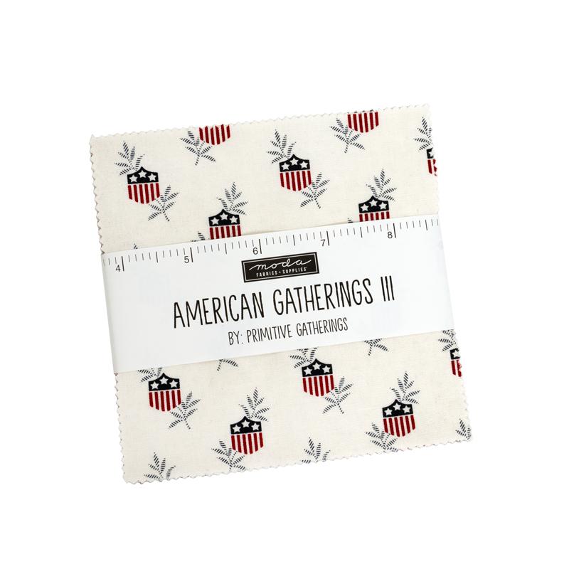 American Gatherings III - Charm Pack • Primitive Gatherings