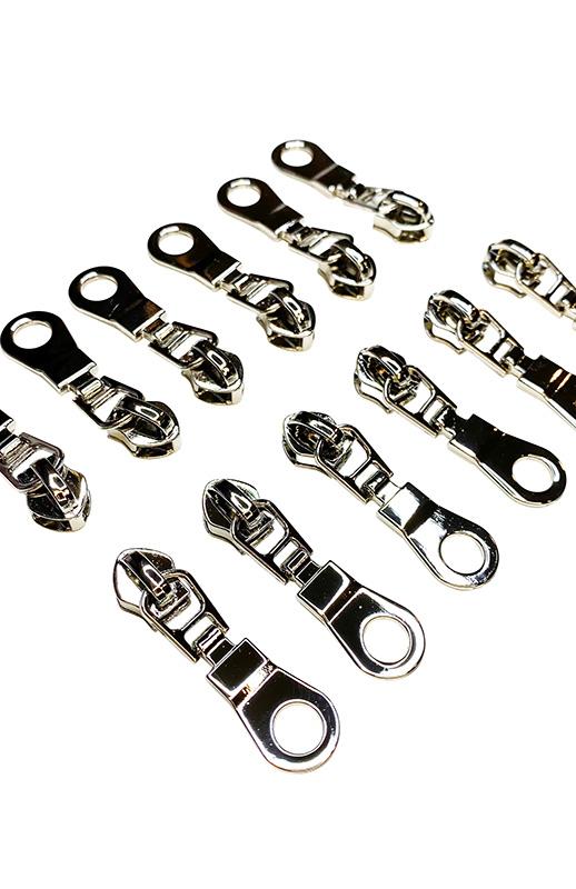 Nickel Zipper Pulls - SASSKIT 14N • Sassafras Lane