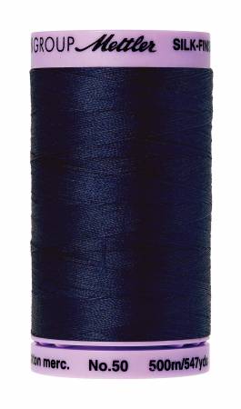 Silk-Finish 50wt Cotton 500M - Navy
