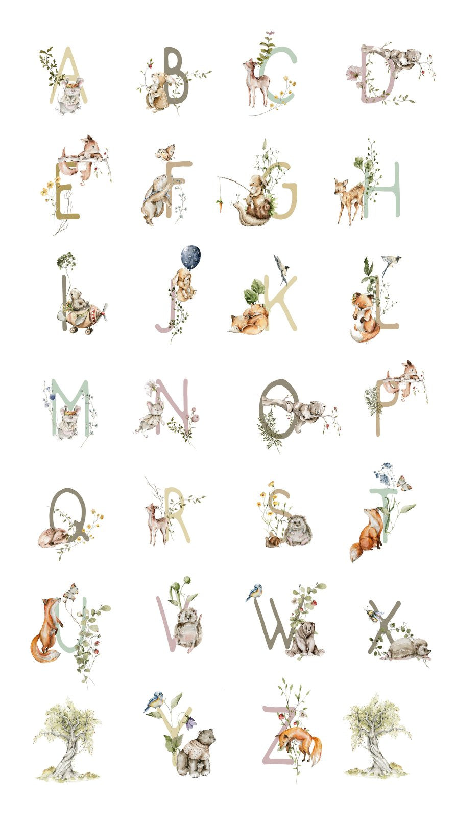 Story Book - Alphabet Panel