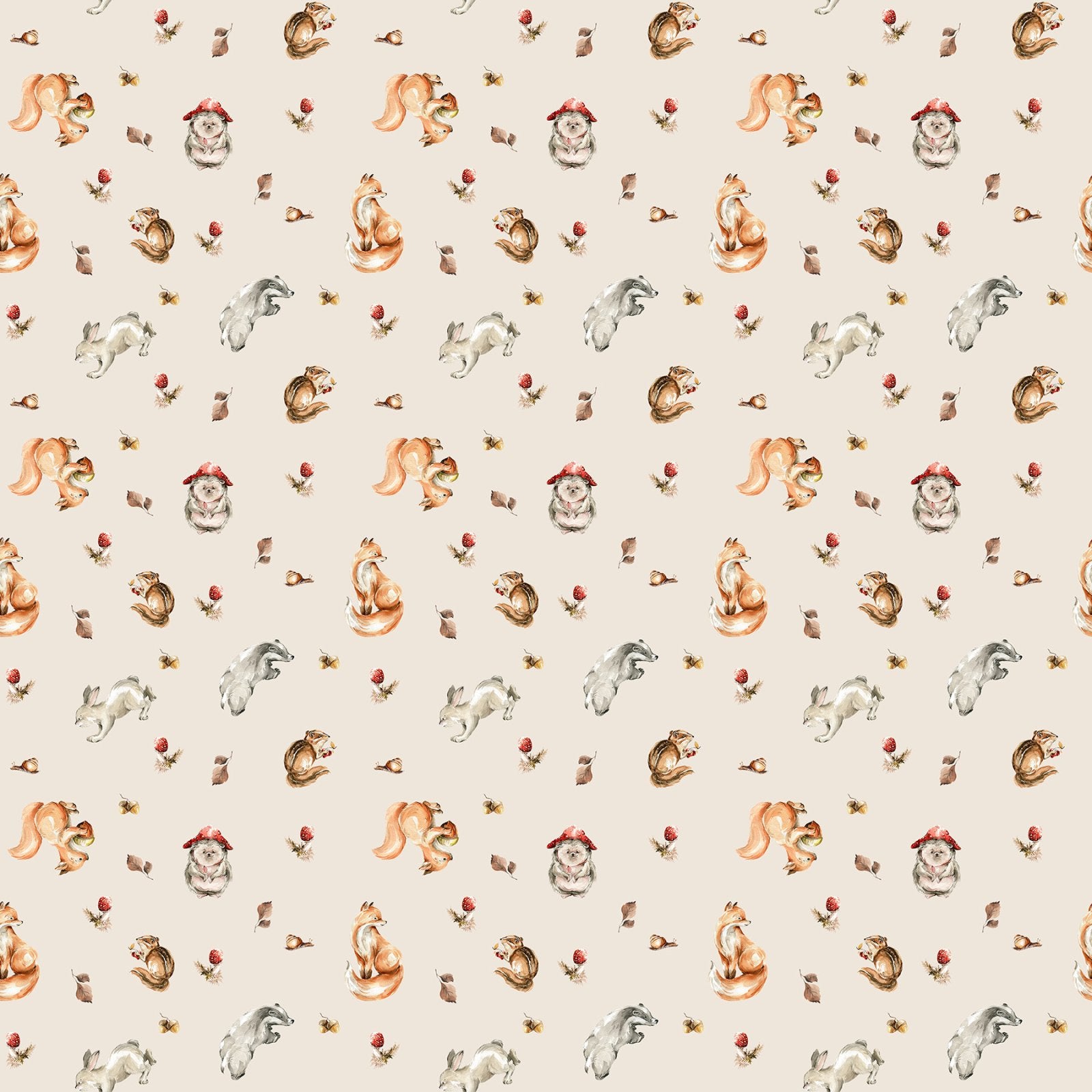 Story Book - Cream Animals