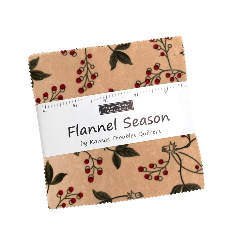 Flannel Season - Charm Pack • Kansas Troubles