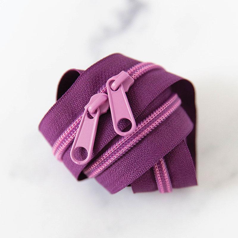 30" Zipper Plum - SSCZ29