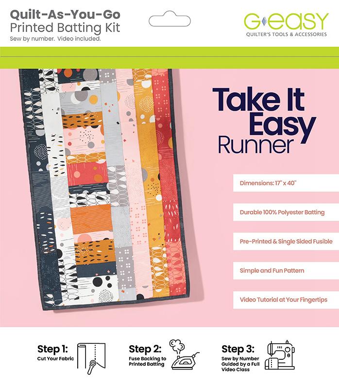 Take It Easy Runner - GE 610 • G E Designs