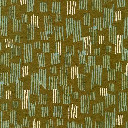Lines Brown Canvas • Orchard Run by Noodlehead