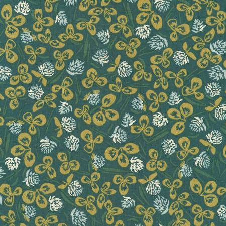 Plants Denim Canvas • Orchard Run by Noodlehead