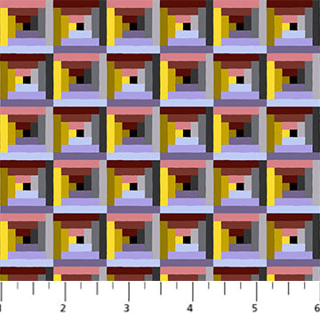 Log Cabin - Woods • Piecework by Anna Maria