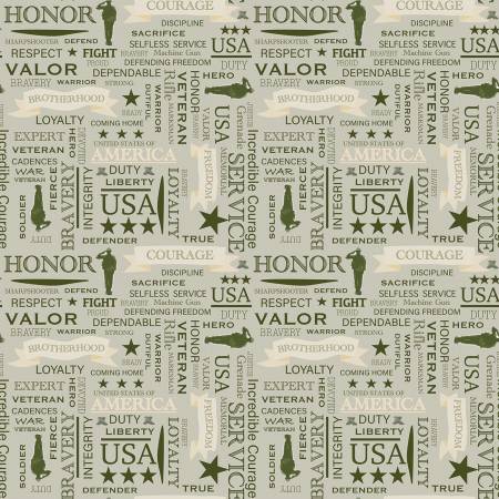 Coming Home - C14430-Sage • Army Text