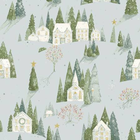 Home Sweet Home - Blue • Magical Winterland