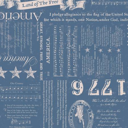 Americana Liberty - C16080 Denim • Lori Holt