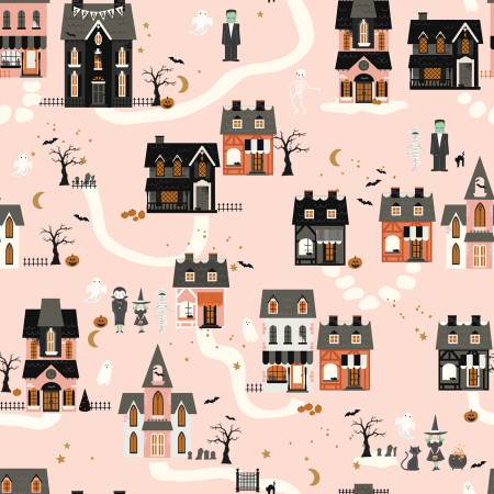 Houses Pink • Frank and Friends