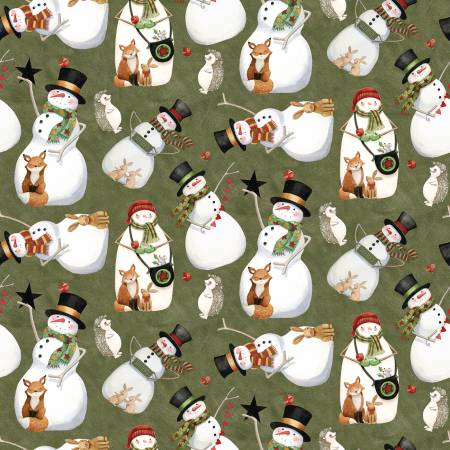 Snowmen - Green • Northern Christmas