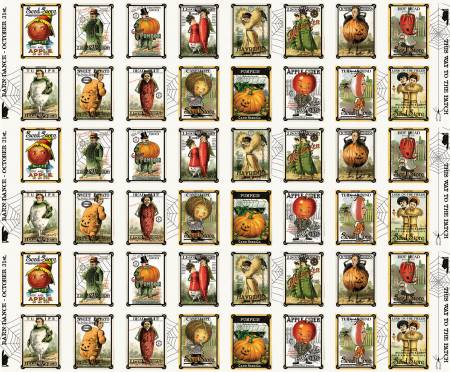 Seed Sacks Patch - CD14576 White • Pumpkin Patch