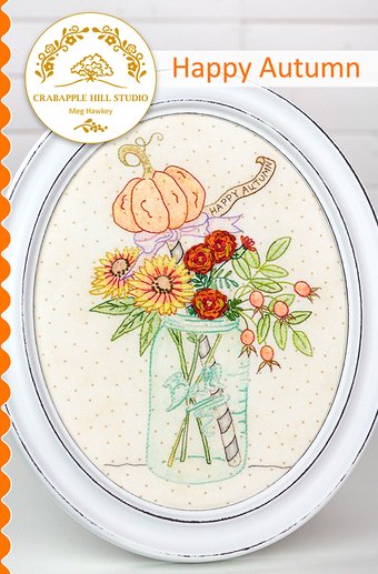 Happy Autumn by Crabapple Hill Studio