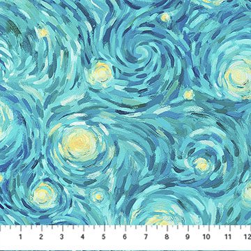 Starry Night • Dark Teal Night Sky