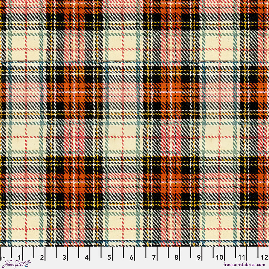 Lodge Flannel - Multi - Holidays Past Flannel