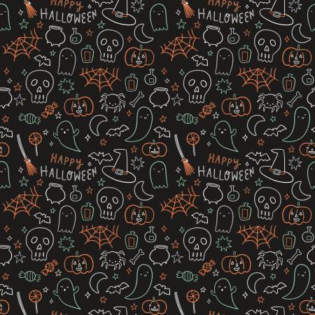Halloween Icons Black - Glow in the Dark • Frank and Friends