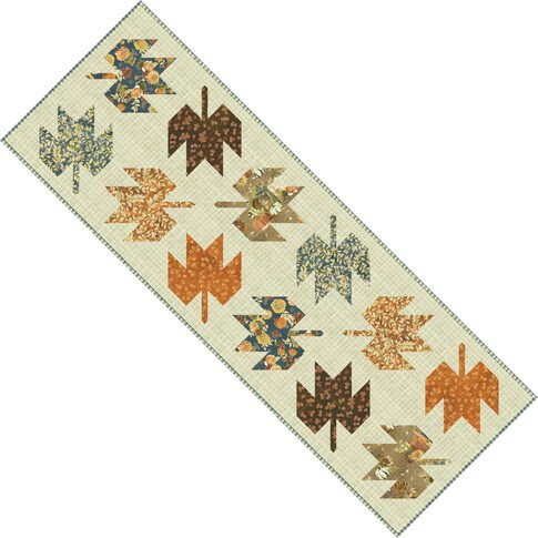 Autumn Falls Table Runner • Hello Fall