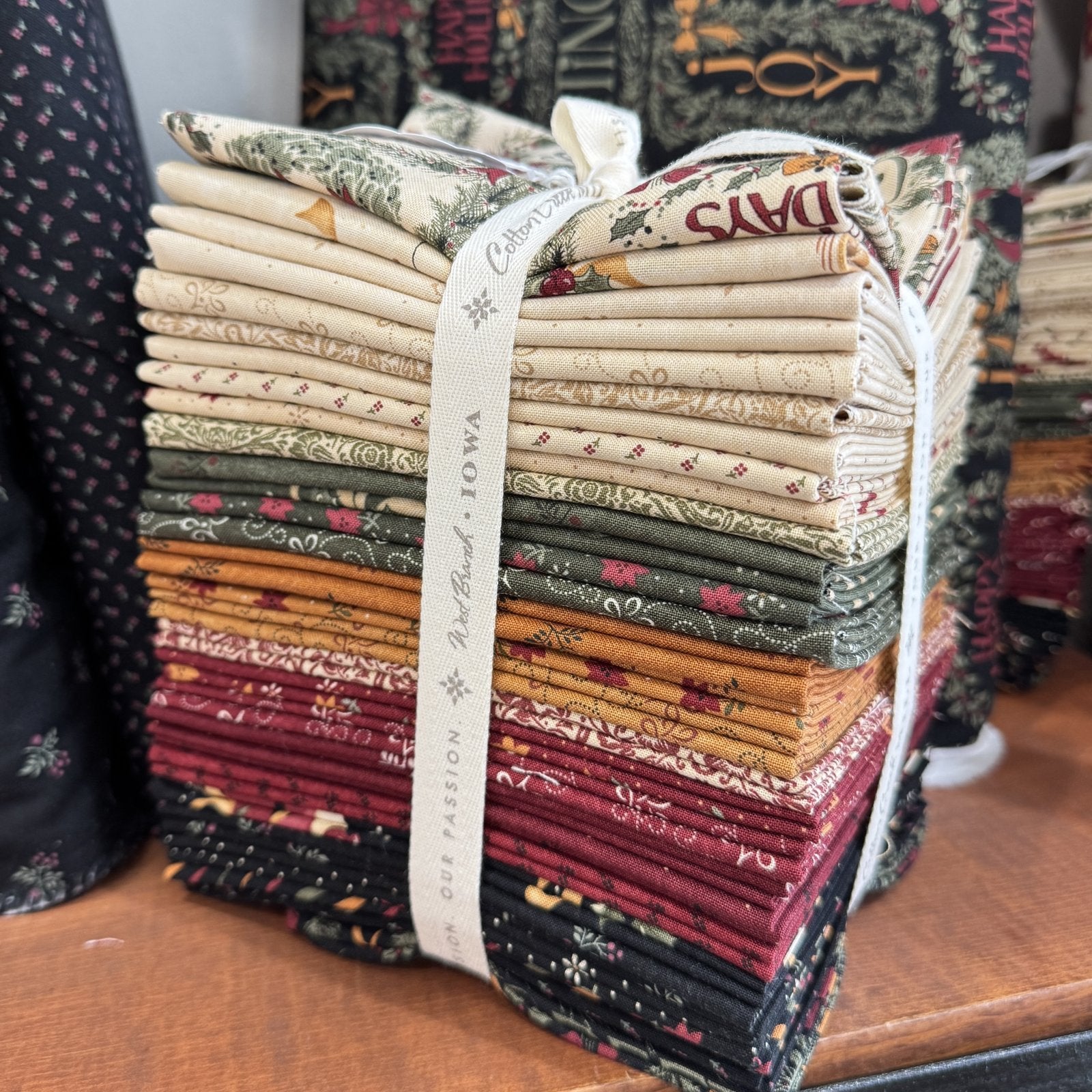 A Vintage Christmas Petite 29 FQ Bundle • Kansas Troubles