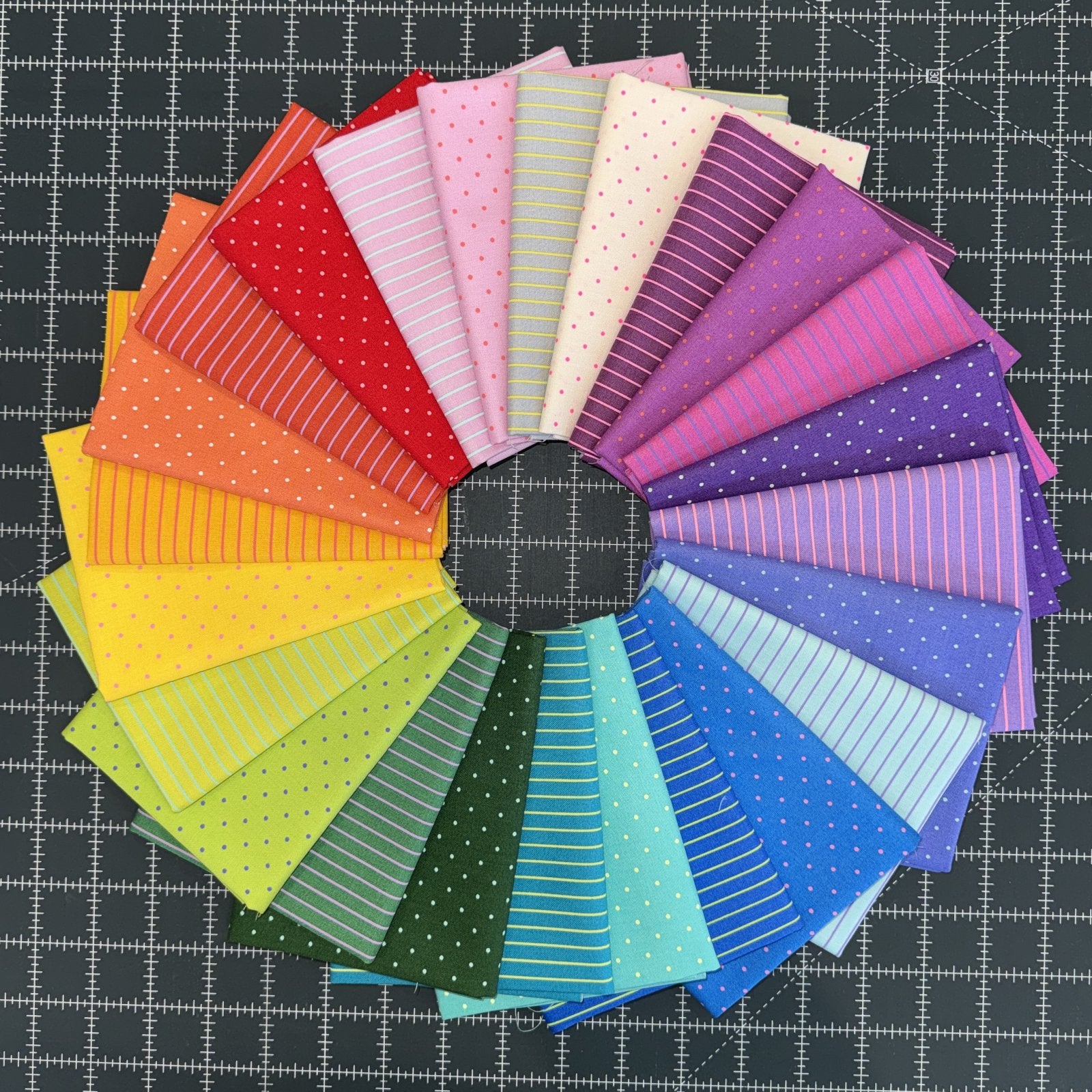 Tiny Dots and Stripes FQ 24ct. • Tula Pink