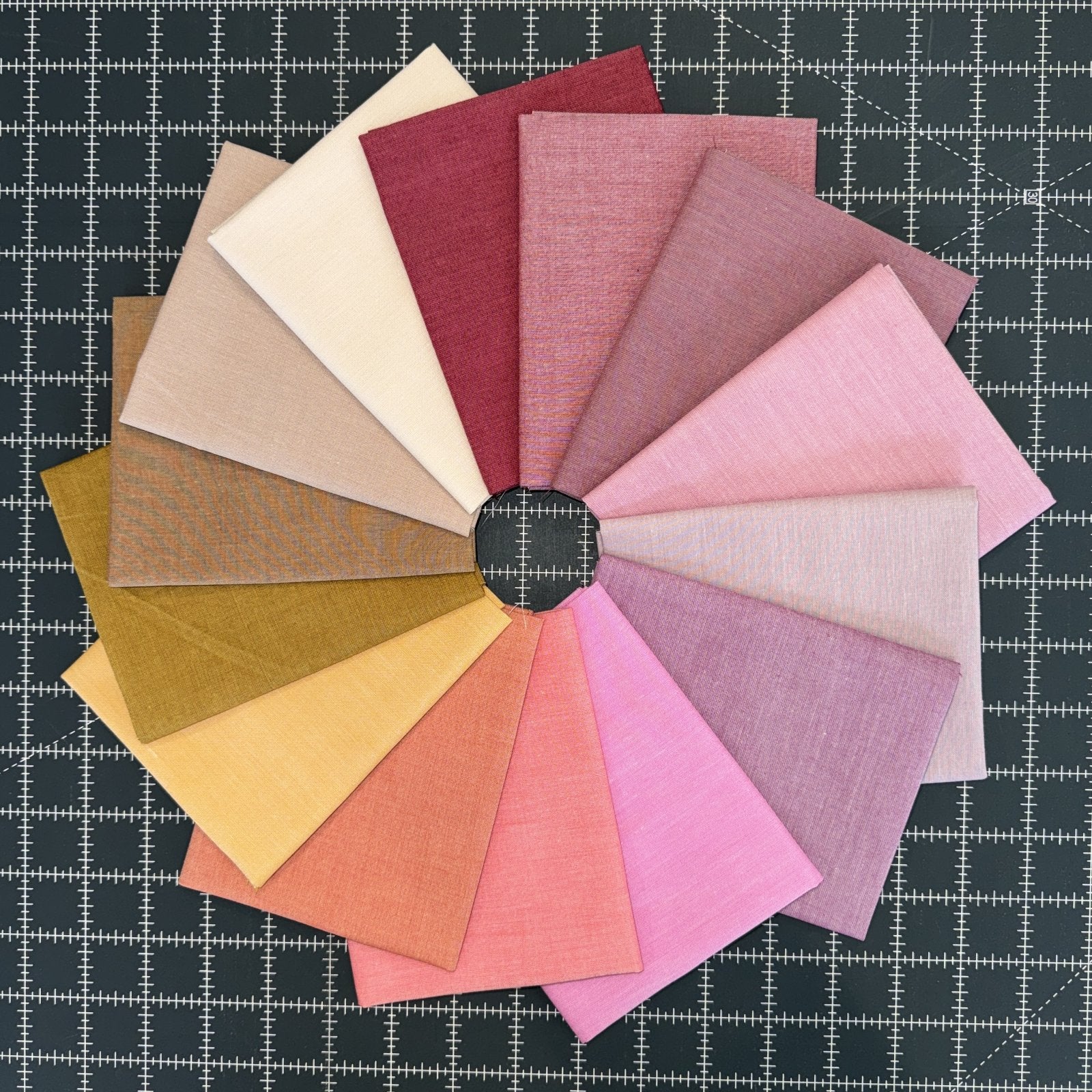 Chambray 14 FQ Bundle Warm • Tilda Fabrics