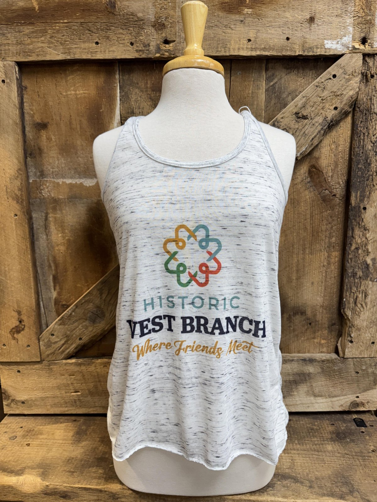 MSWB • L - Historic West Branch - Light Heather Tank Top