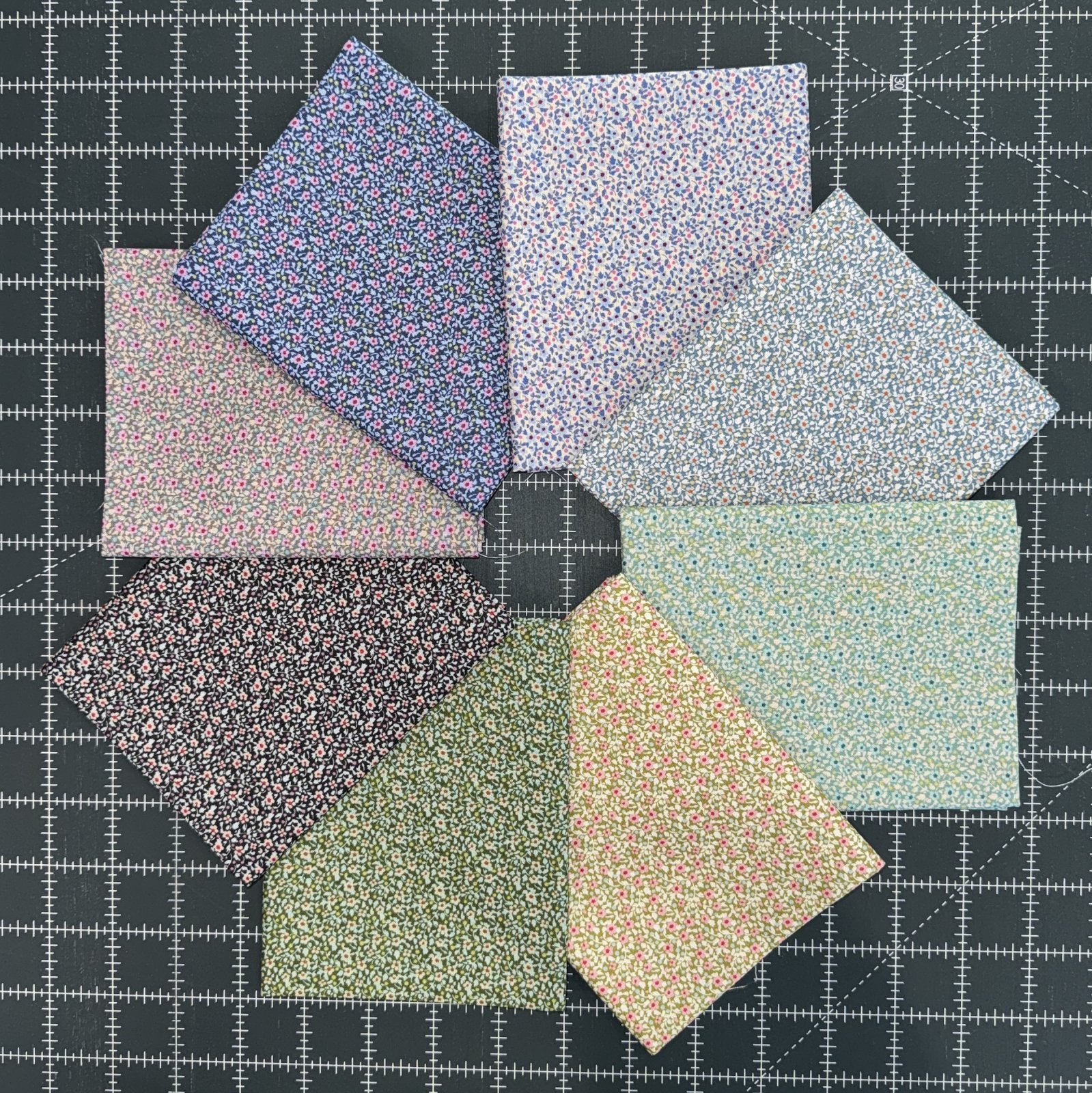 Brie Basics Cool 8 FQ Bundle • Tilda Fabrics