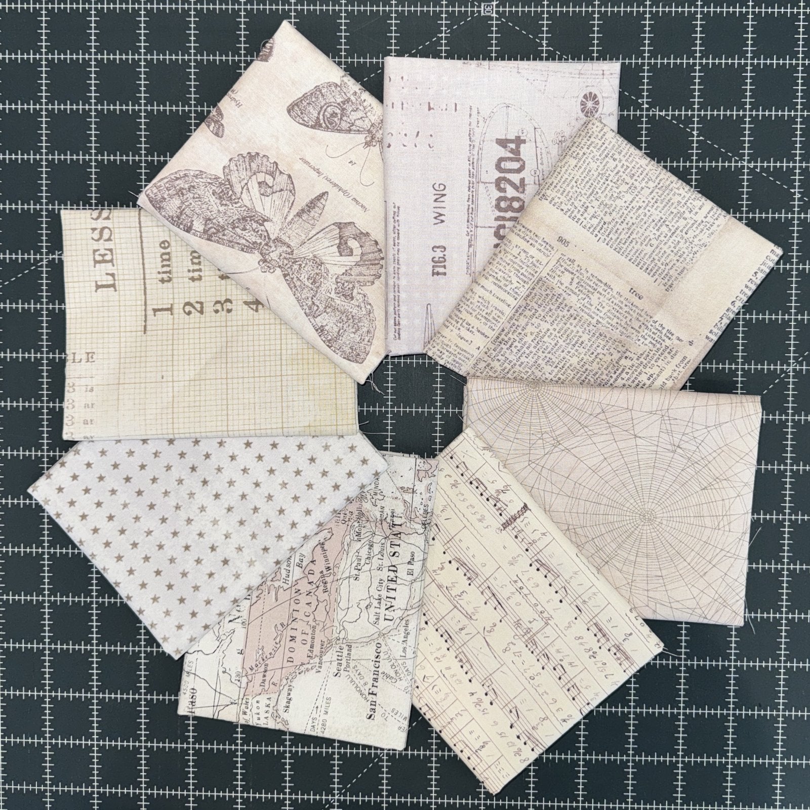 Tim Holtz - Foundations 8 FQ Bundle