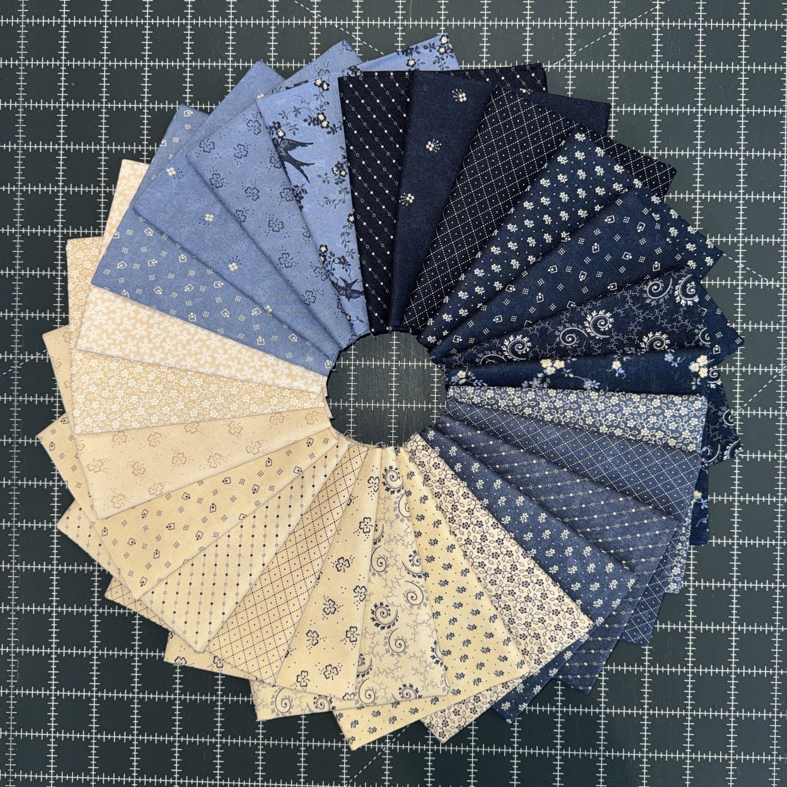 Bluebird's Nest Petite 25 FQ Bundle • Kansas Troubles