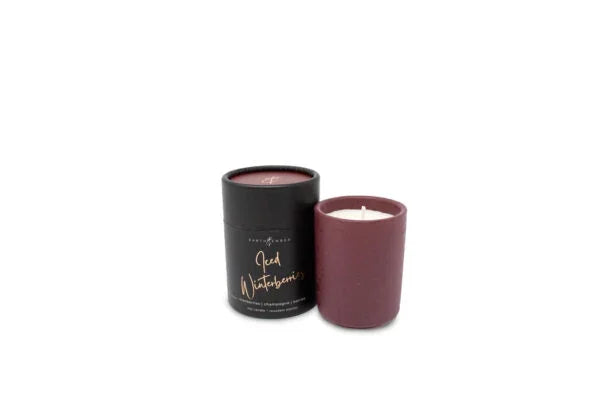 Earth & Ember 2 oz. Milkhouse Candles • Iced Winterberries